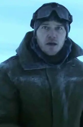 Chris Pratt The Tomorrow War Dan Forester Brown Suede Jacket