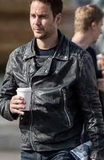 Taylor Kitsch Ghost American Assassin Black Leather Jacket taylor-kitsch-american-assassin-jacket