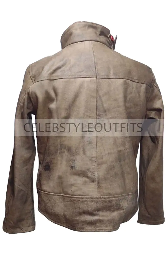 Idris Elba Captain Janek Prometheus Olive Green Leather Jacket prometheus-janek-green-leather-jacket