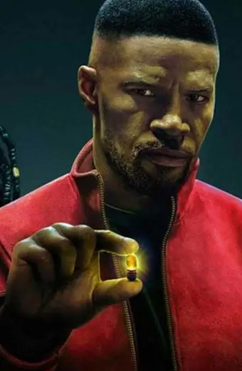 Project Power Jamie Foxx Art Bomber Red Suede Leather Jacket project-power-jamie-foxx-jacket