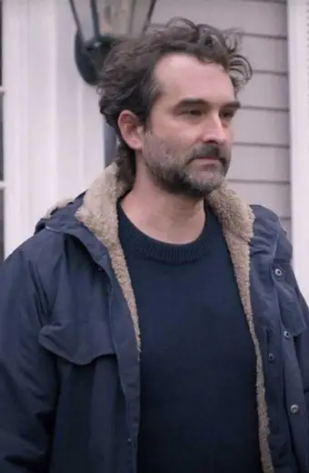 The Chair Bill Dobson Jay Duplass Hooded Black Cotton Jacket jay-duplass-the-chair-jacket
