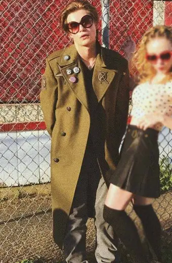 Elijah Stevenson Everything Sucks Oliver Green Coat