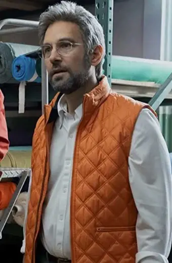 The Shrink Next Door Isaac Herschkopf Paul Rudd Quilted Vest