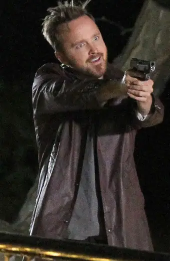 Central Intelligence Phil Aaron Paul Maroon Leather Jacket aaron-paul-phil-central-intelligence-jacket