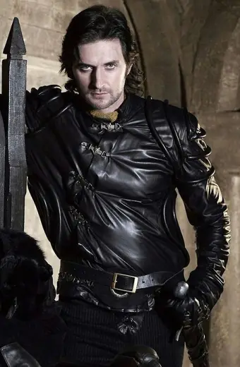 Richar Armitage Robin Hood Black Leather Jacket robin-hood-richard-armitage-jacket