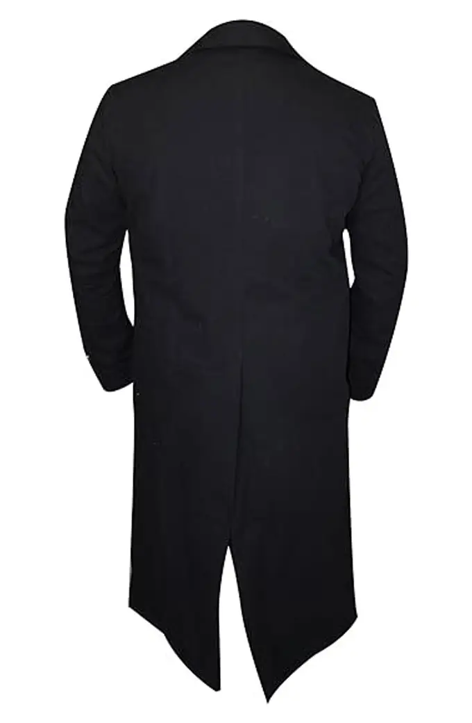 Gary King Simon Pegg The Worlds End Black Cotton Trench Coat the-worlds-end-gary-king-black-coat