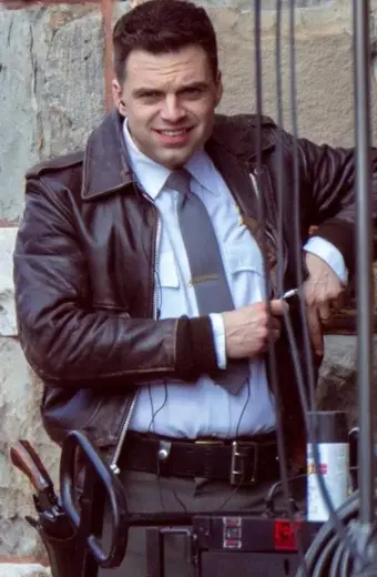 Sebastian Stan The Devil All The Time Lee Bodecker Jacket