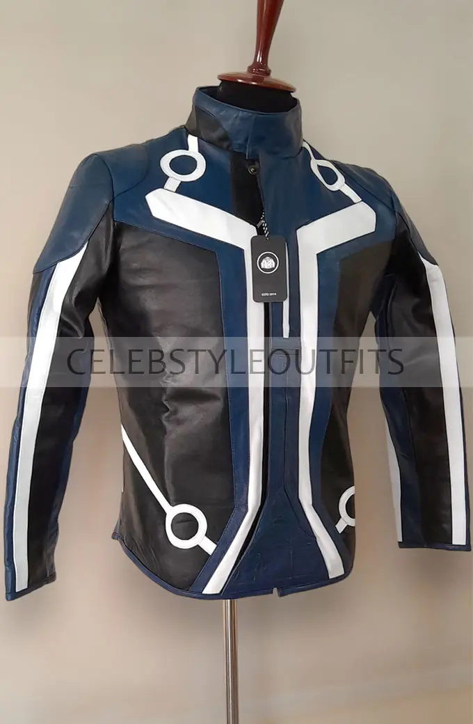 Tron Legacy Sam Flynn Garrett Hedlund Black Cosplay Jacket arrett Hedlund Tron Legacy Black Cosplay Jacket