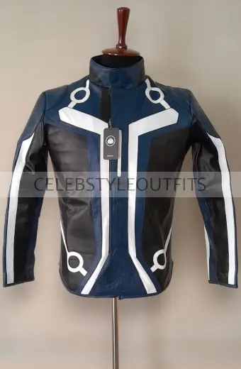 Tron Legacy Sam Flynn Garrett Hedlund Black Cosplay Jacket arrett Hedlund Tron Legacy Black Cosplay Jacket