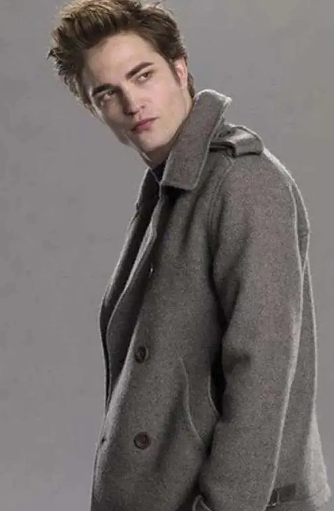 Edward Cullen The Twilight Saga Eclipse Robert Pattinson Coat twilight-saga-eclipse-edward-grey-coat