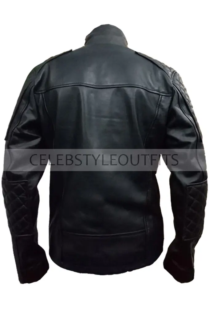 Venom Snake Metal Gear Solid Biker Cosplay Leather Jacket metal-gear-solid-leather-jacket