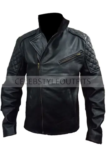 Metal Gear Solid Venom Snake Cosplay Biker Leather Jacket