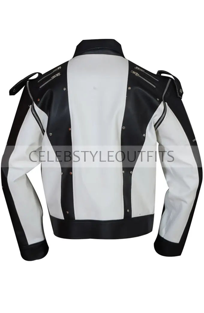 Michael Jackson Mens Pepsi Song Biker Black Leather Jacket michael-jackson-pepsi-jacket
