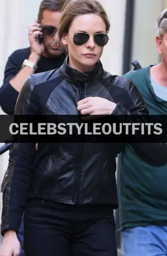 Mission Impossible Fallout Ilsa Faust Biker Leather Jacket