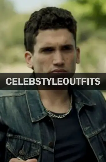 Denver Money Heist TV Series Jaime Lorente Blue Denim Jacket
