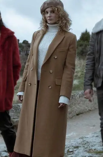 Esther Acebo Money Heist Monica Gaztambide Long Trench Coat
