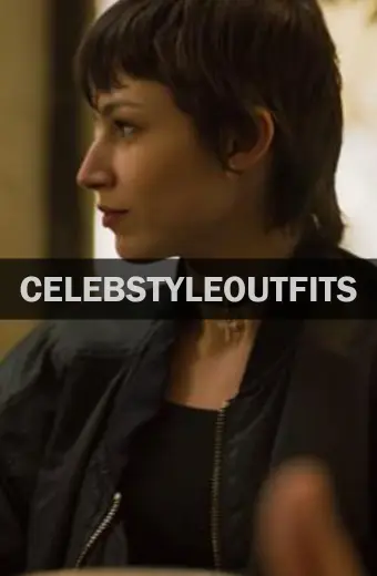 Money Heist Ursula Corbero Tokyo Bomber Black Parachute Jacket