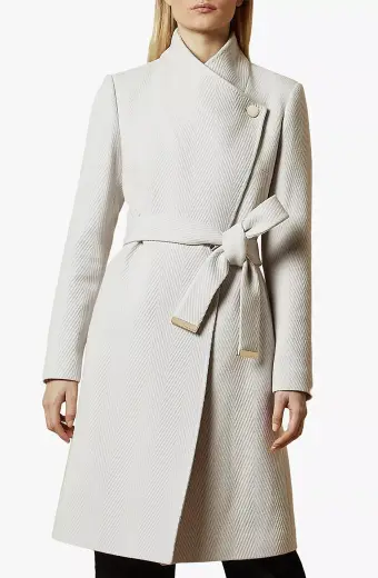 Ariana Venturi Monsterland Syd Sanford White Trench Coat