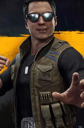 Johnny Cage Mortal Kombat Military Grey Cosplay Cotton Vest