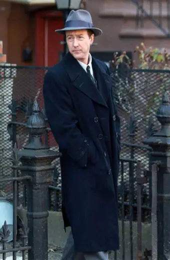 Edward Norton Lionel Essrog Motherless Brooklyn Trench Coat