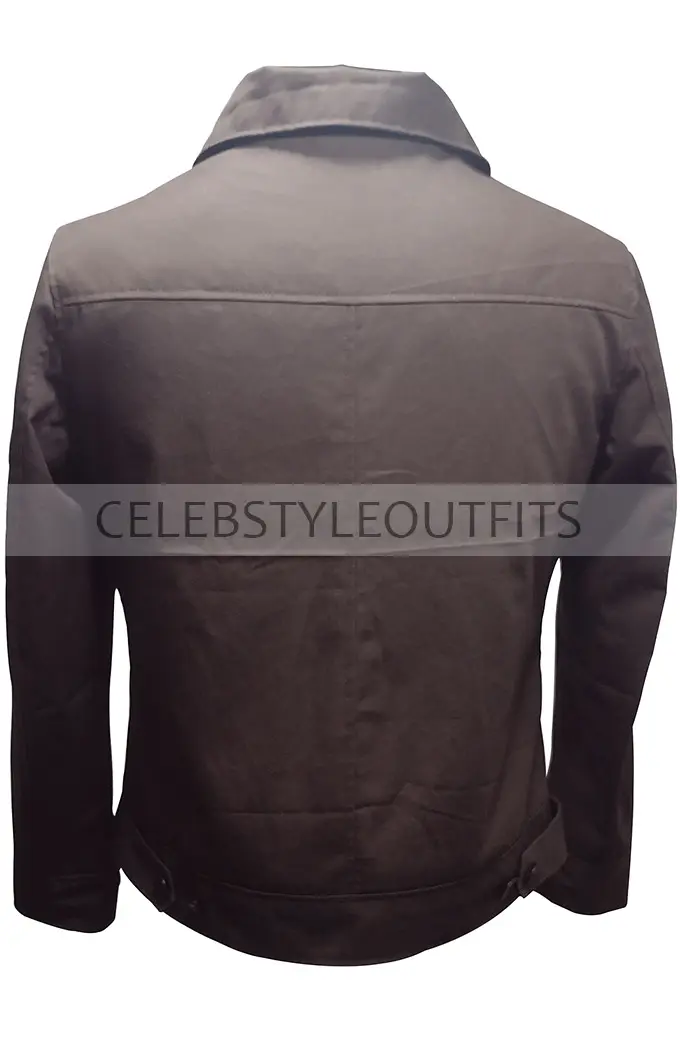 Mens Christian Slater Mr Robot Bomber Brown Cotton Jacket mr-robot-christian-slater-jacket
