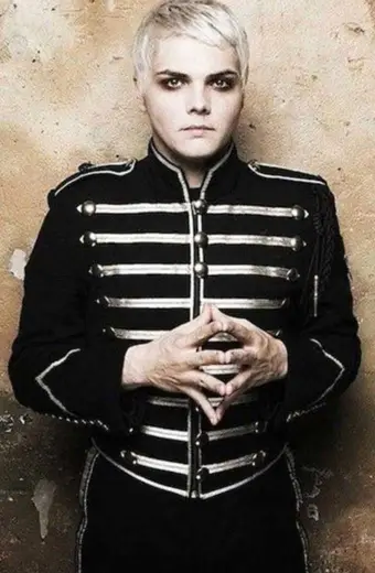 Gerard Way Black Parade My Chemical Romance Military Jacket