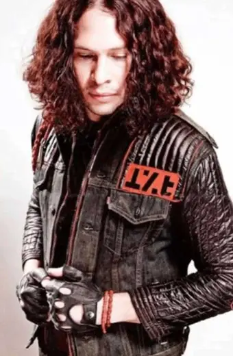 Jet Star My Chemical Romance Danger Days Black Leather Jacket