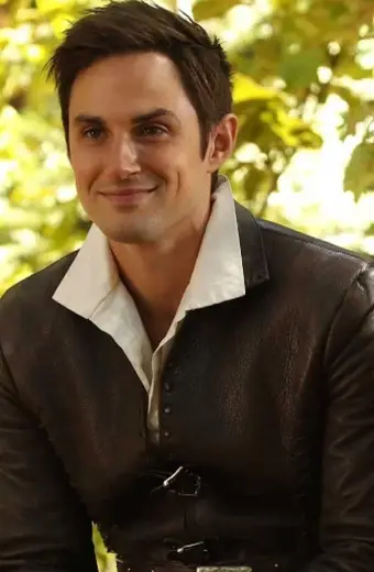 Once Upon a Time TV Show Jared Gilmore Brown Leather Jacket
