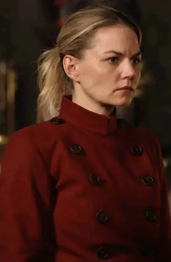 Once Upon a Time Jennifer Morrison Emma Swan Red Trench Coat