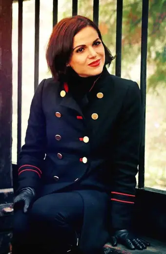 Evil Queen Lana Parrilla Once Upon A Time Regina Mills Coat