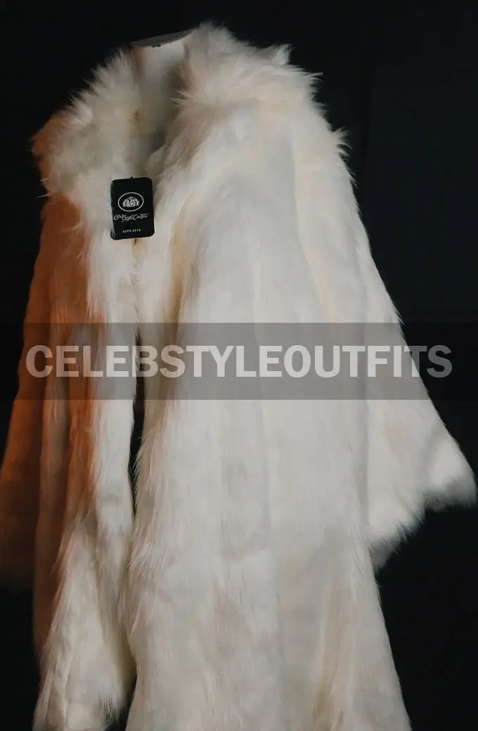 Victoria Smurfit Cruella De Vil Once Upon a Time TV Show Coat once-upon-a-time-victoria-coat