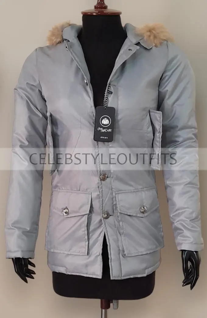 Only Murders In The Building Selena Gomez Grey Parka Coat selena-gomez-grey-parka-coat