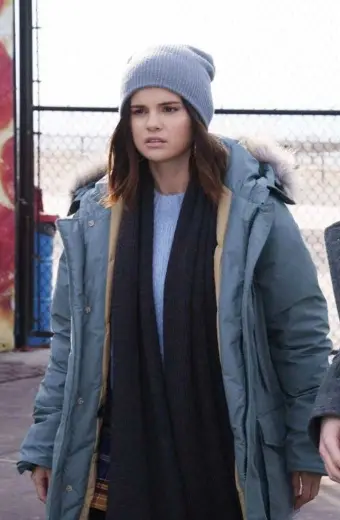 Only Murders In The Building Selena Gomez Grey Parka Coat selena-gomez-grey-parka-coat
