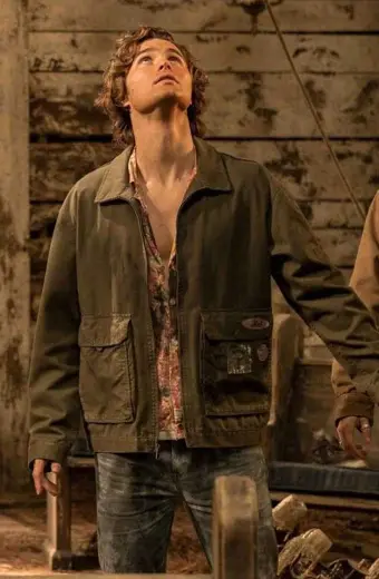 Outer Banks TV Series Chase Stokes John B Brown Cotton Jacket