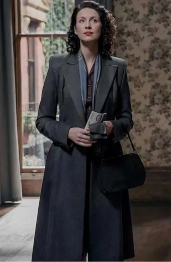 Caitriona Balfe Claire Randall Frazer Outlander Trench Coat
