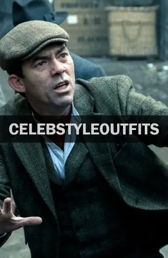 Packy Lee Johnny Dogs Peaky Blinders TV Show Grey Wool Blazer