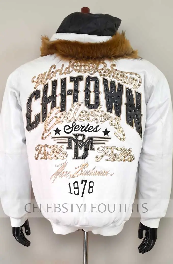 Pelle Pelle Chi-Town Collectors Series Bomber Leather Jacket chi-town-pelle-pelle-jacket