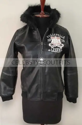 Live Like A Queen Die Like A Legend Pelle Pelle Hooded Jacket