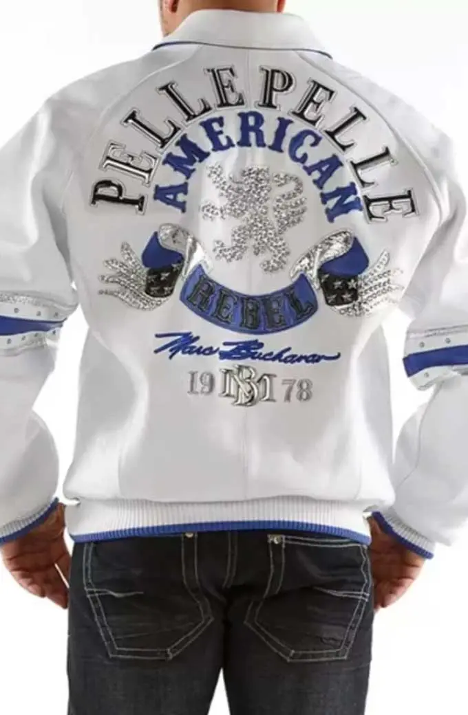 Marc Buchanan American Rebel Pelle Pelle 1978 Bomber Jacket american-rebel-mb-pelle-pelle-1978-jacket