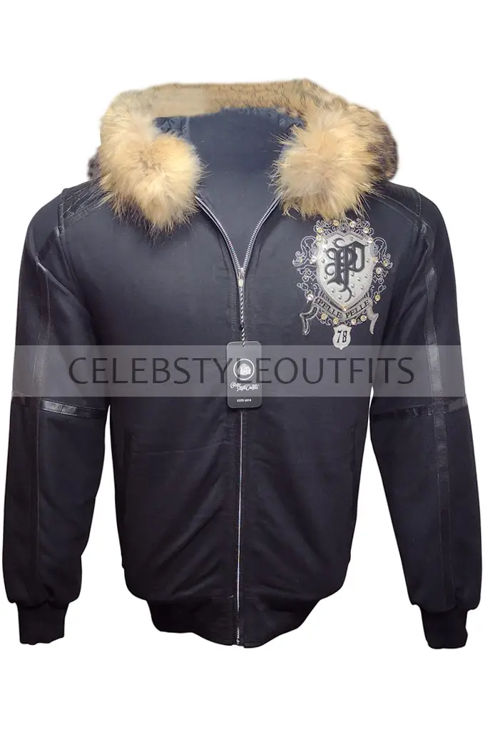 Last Man Standing MB Pelle Pelle 1978 Bomber Fur Hood Jacket legendary-pelle-pelle-1978-fur-hood-jacket