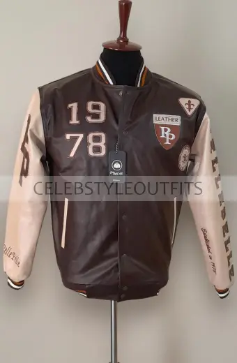 Vintage American Pelle Pelle MB 1978 Varsity Bomber Jacket