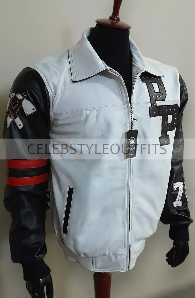 Renegades MB 1978 Pelle Pelle White And Black Bomber Jacket renegades-pelle-pelle-1978-mb-jacket