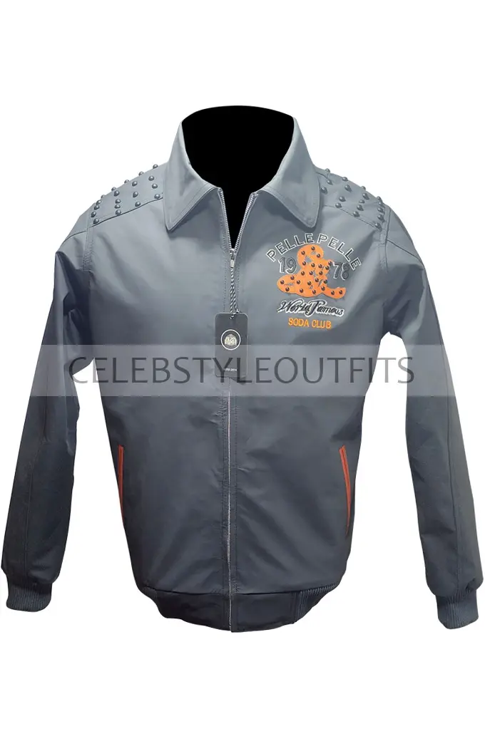 Soda Club Worlds Finest Pelle Pelle 1978 Grey Leather Jacket worlds-finest-pelle-pelle-1978-soda-club-jacket