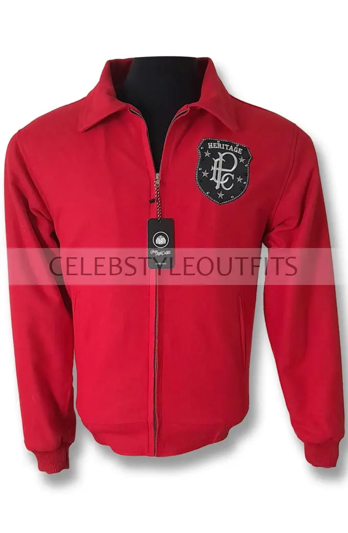 Pelle Pelle All Or Nothing Heritage Bomber Red Wool Jacket all-or-nothing-pelle-pelle-red-wool-jacket
