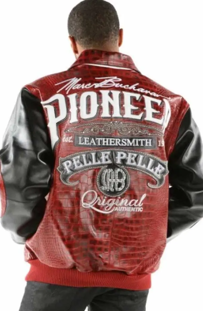Pioneer MB Pelle Pelle Leather Smith Crocodile Skin Jacket leather-smith-mb-pelle-pelle-pioneer-jacket