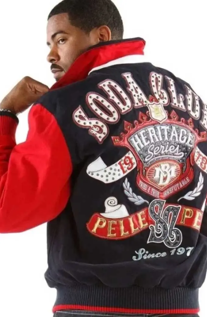 Pelle Pelle Heritage Series Soda Club MB 1978 Bomber Jacket heritage-series-pelle-pelle-soda-club-jacket