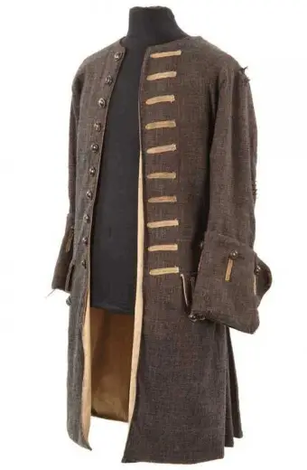 Johnny Depp Pirate Of The Caribbean Jack Sparrow Brown Coat