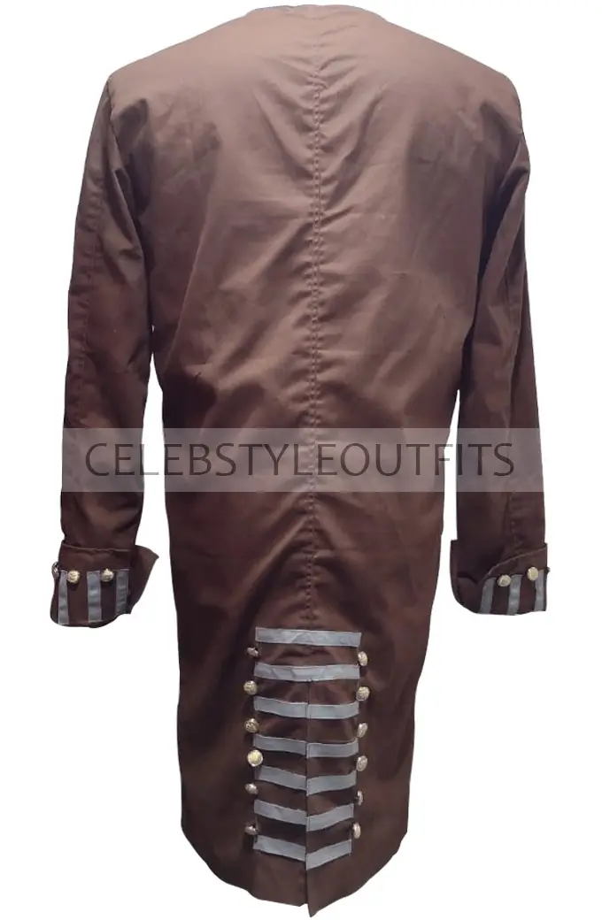 Pirates Of The Caribbean Johnny Depp Jack Sparrow Brown Coat johnny-depp-pirates-of-caribbean-coat