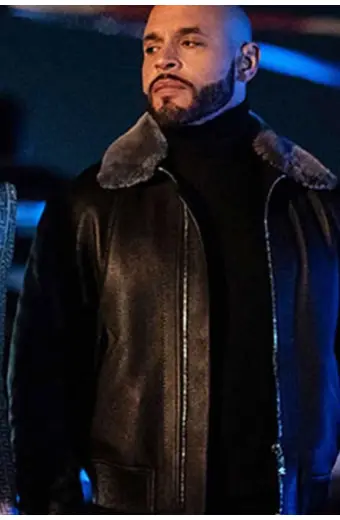 Lorenzo Tejada Berto Colon Power Book Ghost Shearling Jacket power-book-II-ghost-lorenzo-tejada-jacket