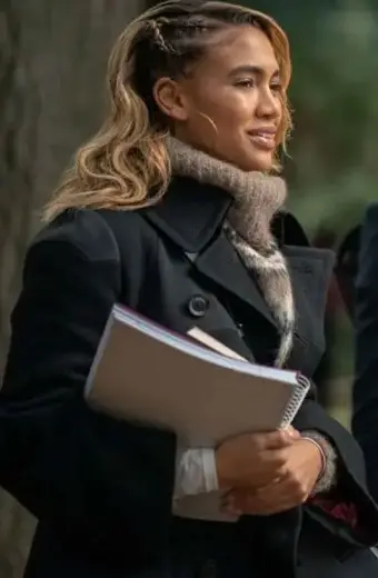 Power Book Ghost Paige Hurd Lauren Baldwin Black Trench Coat